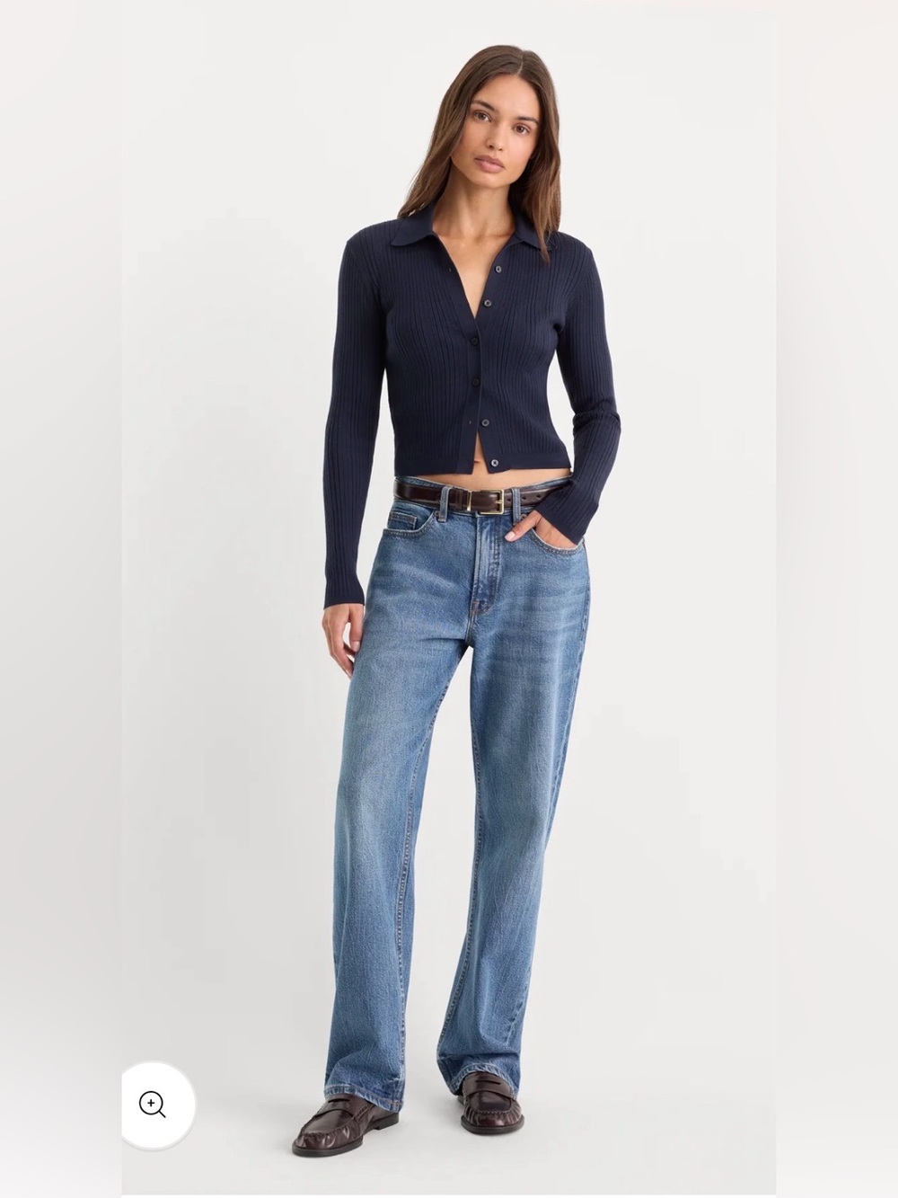 ✨ Good American Good 90s High Rise Straight Leg Jeans - Size 6/28 ✨